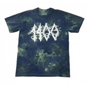 Trippie Redd 1400 Blue Tie-Dye Graphic T-Shirt Mens Large Goth Y2K NWOT